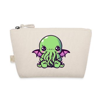 Kawaii Cthulhu - Bio-Täschchen - Natur - Vorne