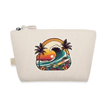 surf plage palmier soleil vacances - Trousse biologique - nature - Devant