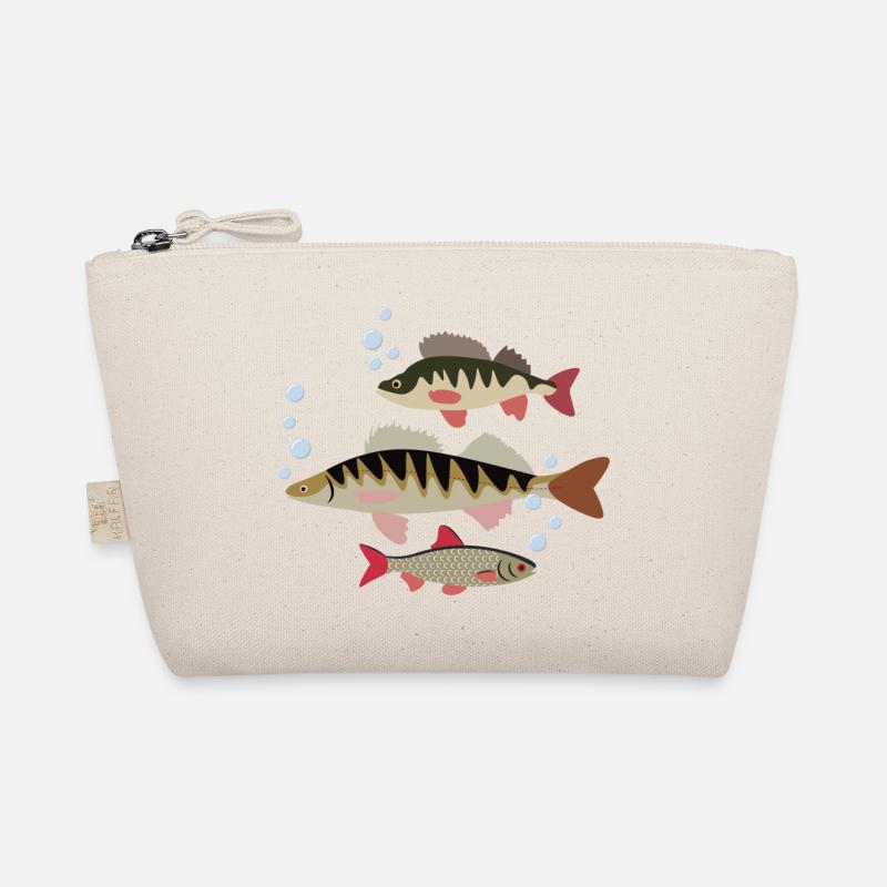Fisch - Bio-Täschchen - Natur