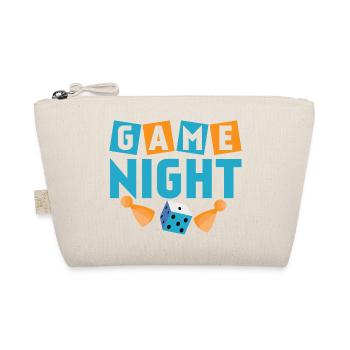 Game Night Tabletop Player Nerd Gamer - Organic Pouch - nature - Front