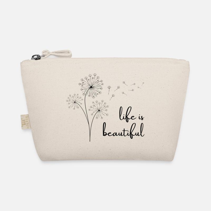 life is beautiful Bio-Täschchen