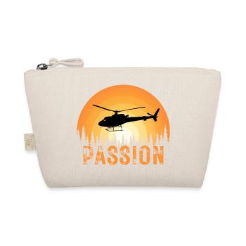 Helicopter Pilot - Organic Pouch - nature - Front