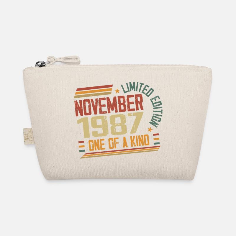 Awesome Since November 1987 Birthday Gift Organic Pouch