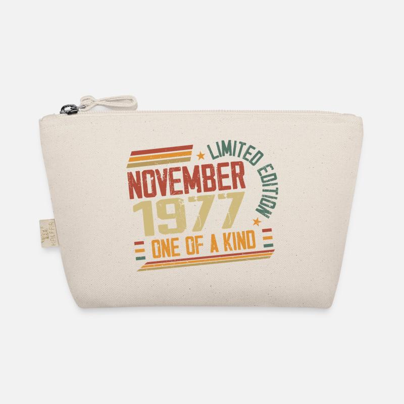 Awesome Since November 1977 Birthday Gift Organic Pouch