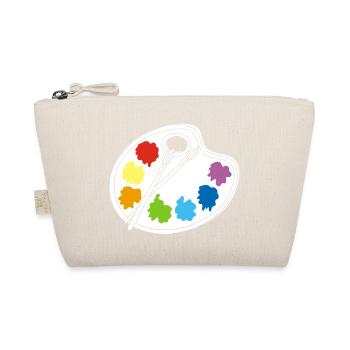 Artist (white) - Organic Pouch - nature - Front