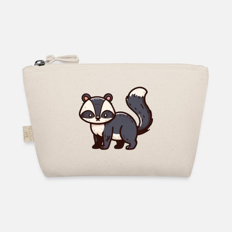 Raton laveur mignon Trousse biologique
