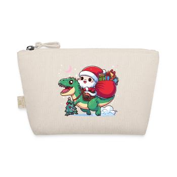 Père Noël et T rex - Trousse biologique - nature - Devant