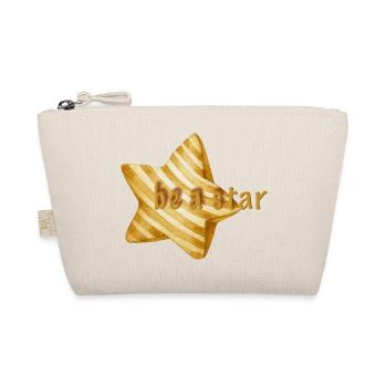 be a star - Bio-Täschchen - Natur - Vorne