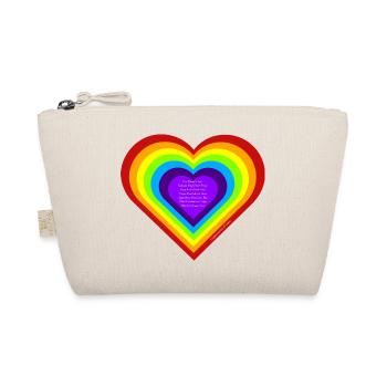 7 Spectrums of Love - Organic Pouch - nature - Front
