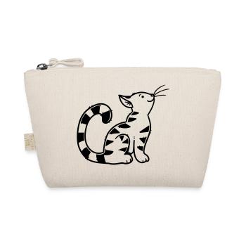 Cartoon Kitten - Bio-Täschchen - Natur - Vorne