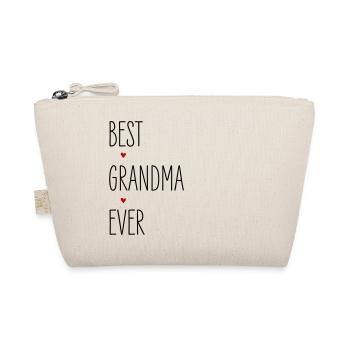 Grand-mère, meilleure grand-mère de tous les temps, anniversaire de coeur de grand-mère - Trousse biologique - nature - Devant
