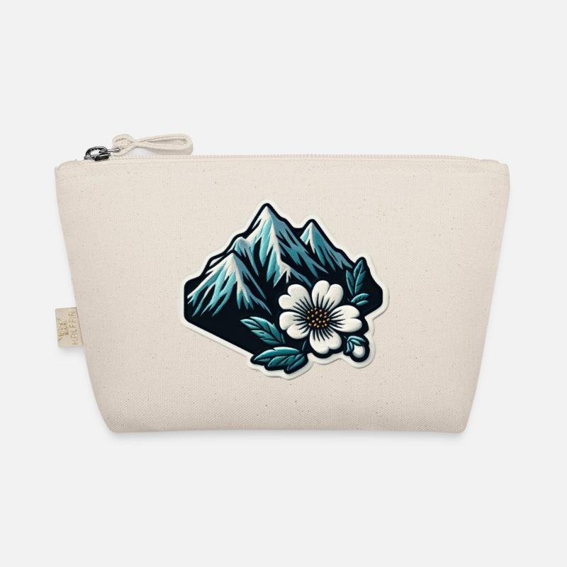 Alpen Aufnäher Bio-Täschchen