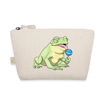 Frosch Lutscher - Bio-Täschchen - Natur - Vorne