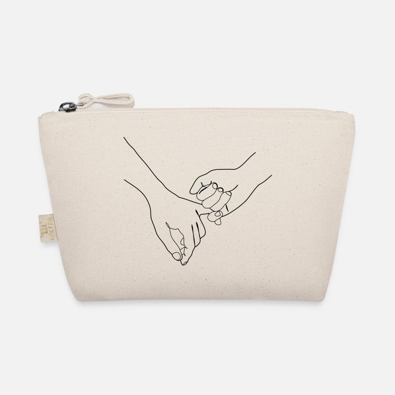 Partner Händchen Halten Bio-Täschchen