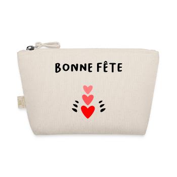 GRANNY. MOTHER'S DAY. HAPPY GRANNY'S DAY. I LOVE YOU - Organic Pouch - nature - Front