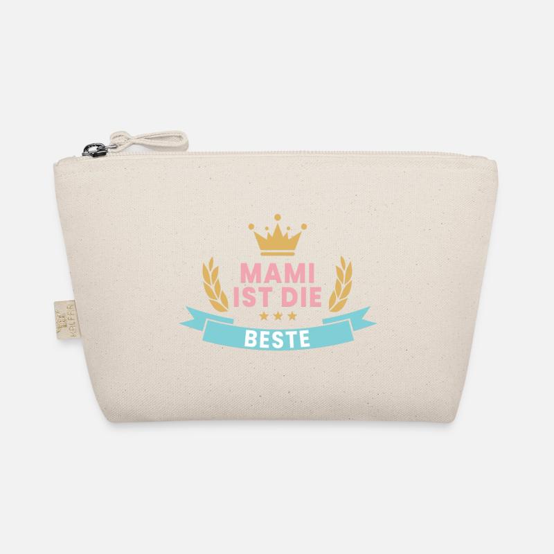 Mami ist die Beste! Kranz & Krone Bio-Täschchen