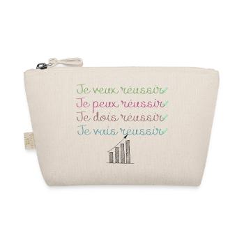 Positive Affirmation - Bio-Täschchen - Natur - Vorne