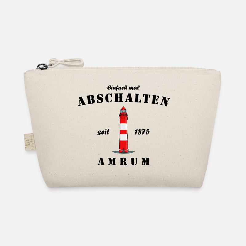 Leuchtturm auf Amrum, Einfach mal Abschalten Bio-Täschchen