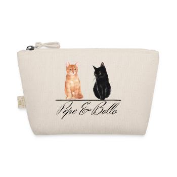 Pepe & Bollo Merch - Bio-Täschchen - Natur - Vorne