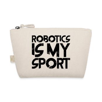 Robotics Is My Sport 3 - Organic Pouch - nature - Front