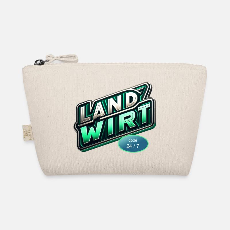 landwirt code - Bio-Täschchen - Natur