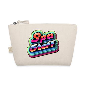 Spa Staff 8 - Bio-Täschchen - Natur - Vorne