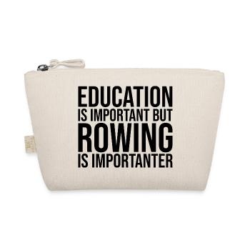Rowing Rowing Rowing - Organic Pouch - nature - Front