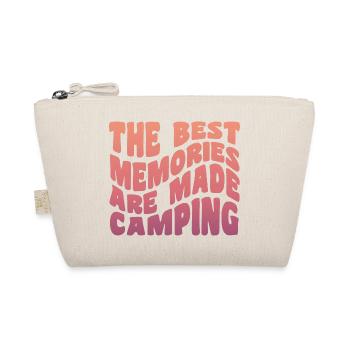 The Best Memories Are Made Camping - Bio-Täschchen - Natur - Vorne