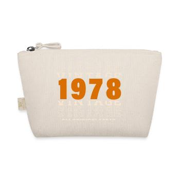 1978: Vintage - 46th Anniversary - Organic Pouch - nature - Front
