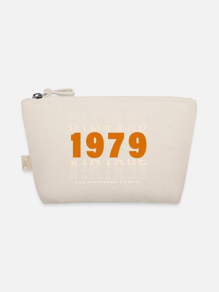1979: Vintage - 45th Anniversary - Organic Pouch - nature - Front