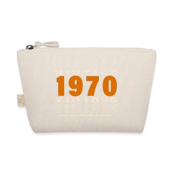1970: Vintage - 54th Anniversary - Organic Pouch - nature - Front