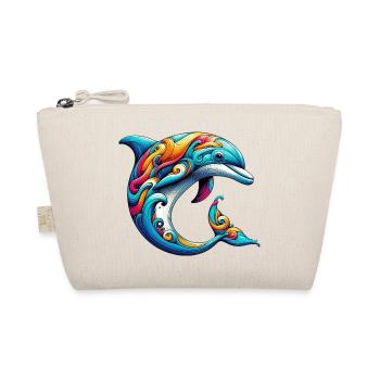 Dolphin - Organic Pouch - nature - Front