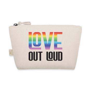 Mois de la fierté LGBTQ - Love Out Loud - Trousse biologique - nature - Devant