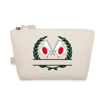 Flaggen Japan Lorbeerkranz-Banner - Bio-Täschchen - Natur - Vorne