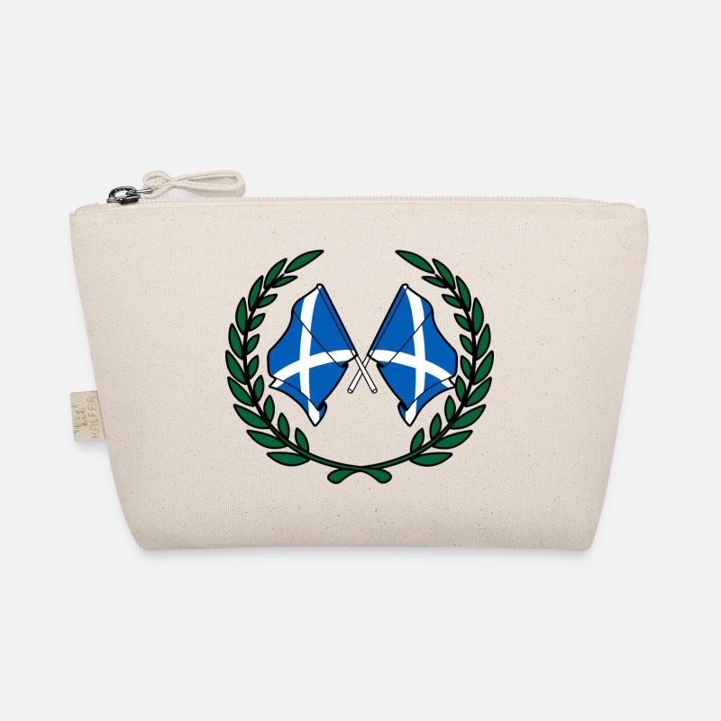 Drapeaux Ecosse en couronne de laurier Trousse biologique