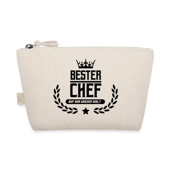 bester chef der welt - Bio-Täschchen - Natur - Vorne