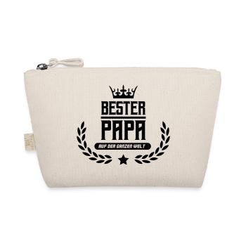 Best dad in the world - Organic Pouch - nature - Front