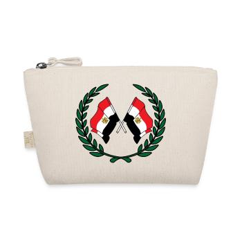 Drapeaux Égypte en couronne de laurier - Trousse biologique - nature - Devant