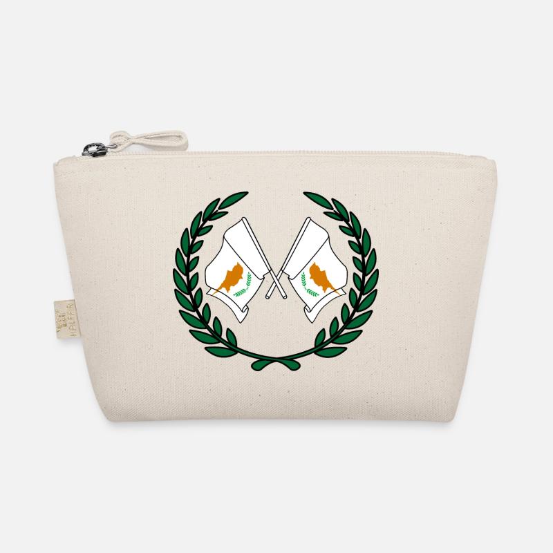 Drapeaux chypre en couronne de laurier Trousse biologique
