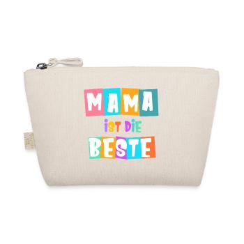 Mama ist die Beste! - Bio-Täschchen - Natur - Vorne