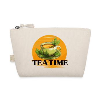 Teezeit! - Bio-Täschchen - Natur - Vorne
