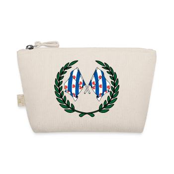 Drapeaux de la province de Frise couronne de laurier - Trousse biologique - nature - Devant