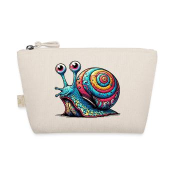 Schnecke - Bio-Täschchen - Natur - Vorne