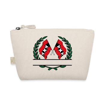 Flags city Amsterdam laurel wreath banner - Organic Pouch - nature - Front
