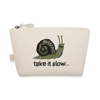 Schneck (Take it slow) - Organic Pouch - nature - Front