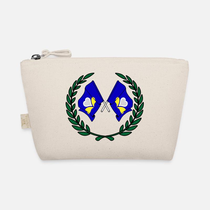 Couronne de laurier Drapeaux Région de Bruxelles-Capitale Trousse biologique