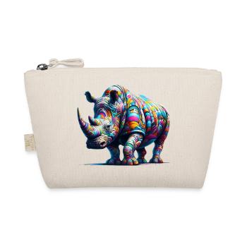 Rhinoceros - Organic Pouch - nature - Front