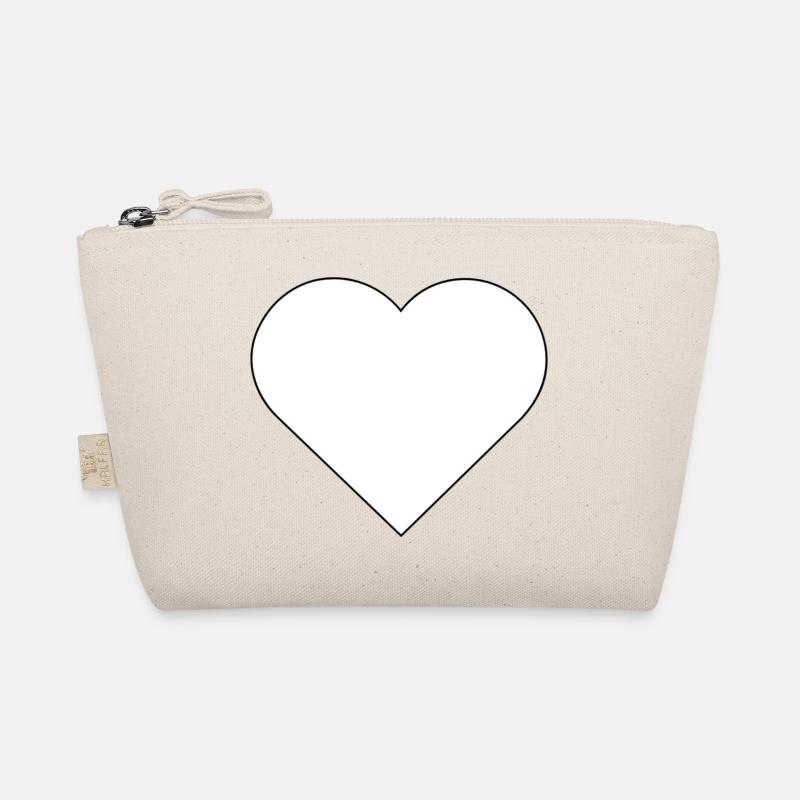 Modèle de conception de cadre en forme de cœur Trousse biologique