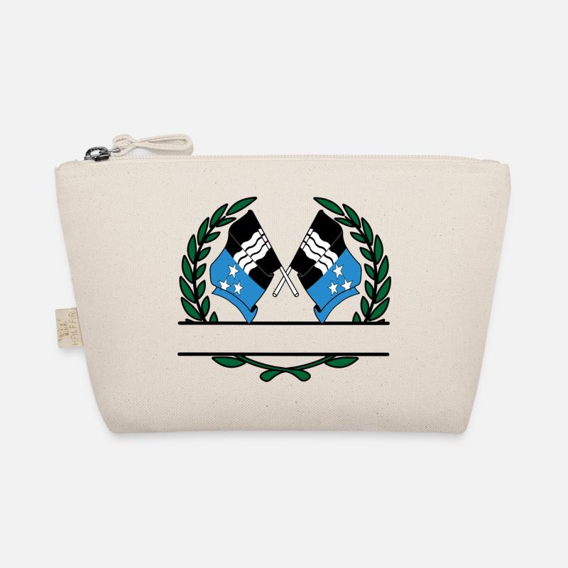 Drapeaux Argovie Suisse couronne de laurier bannière Trousse biologique