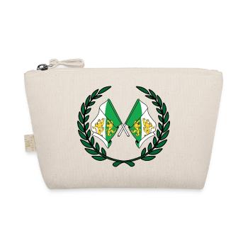 Flags county Thurgau Switzerland laurel wreath - Organic Pouch - nature - Front